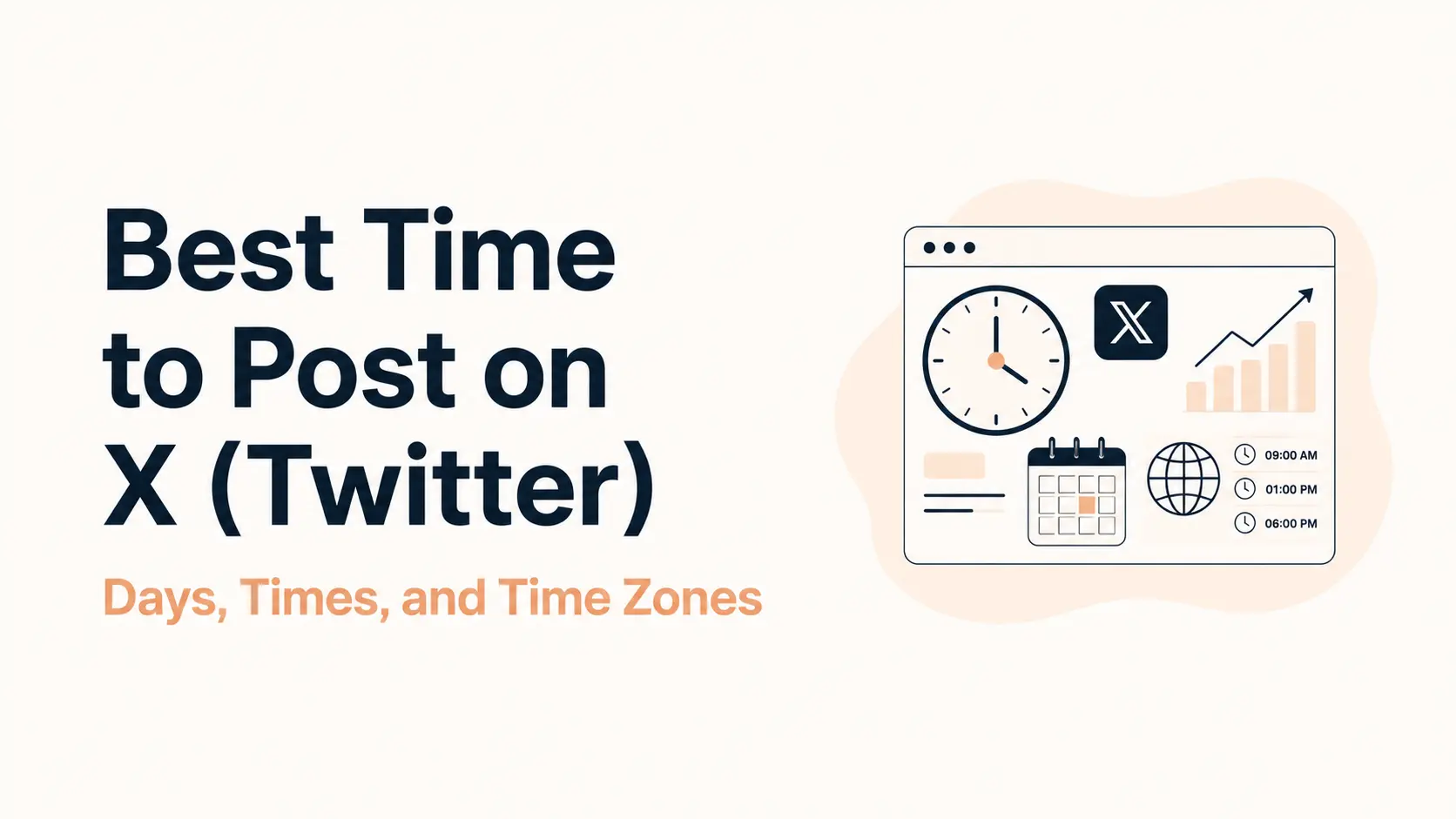 Best Time to Post on X (Twitter) in 2026: Days, Times, and Time Zones