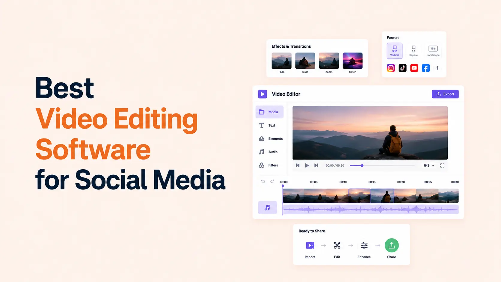 Best Video Editing Software for Social Media in 2026