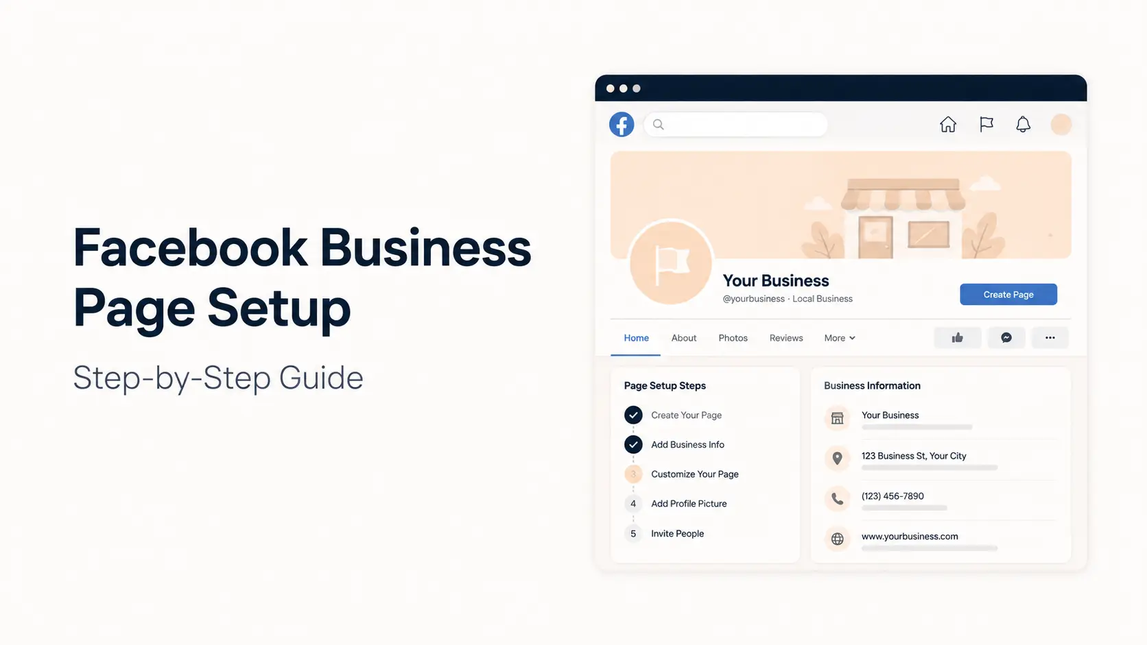 How to Create a Facebook Business Page: Step-by-Step Guide