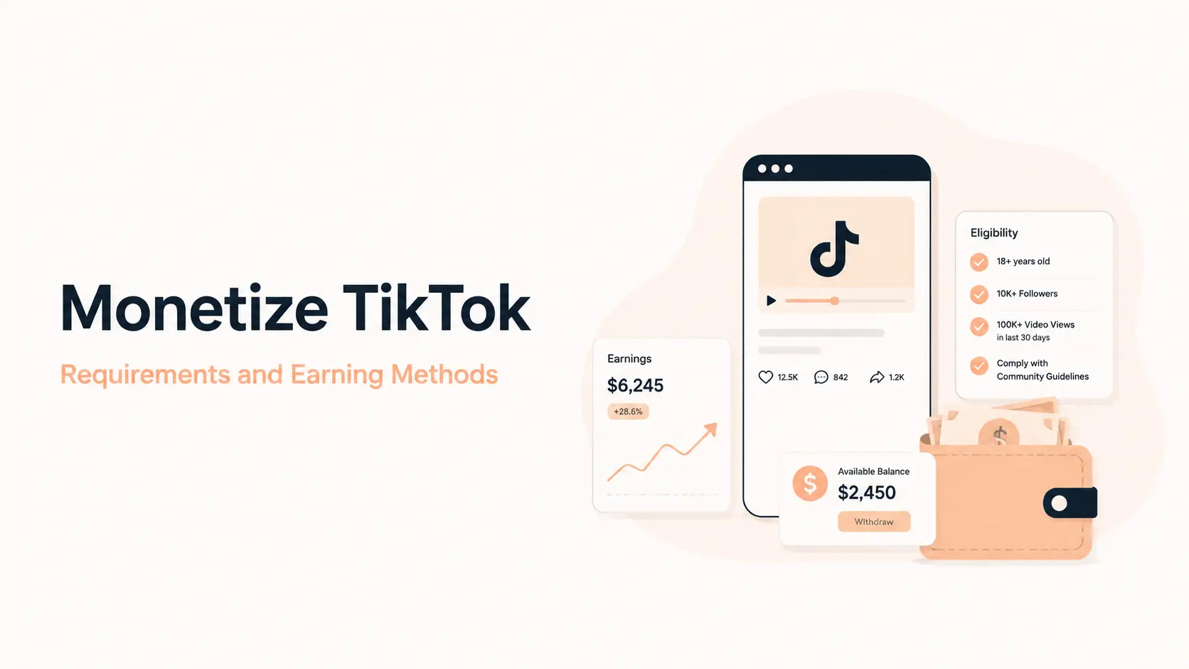 How to Monetize TikTok in 2026: Requirements and Earning Methods