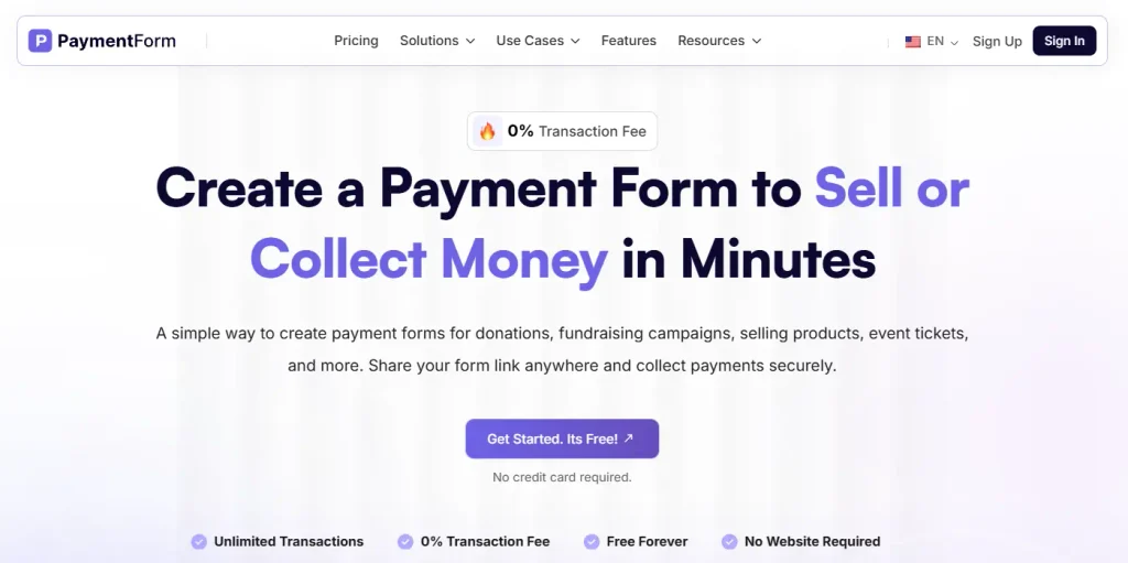 PaymentForm.io