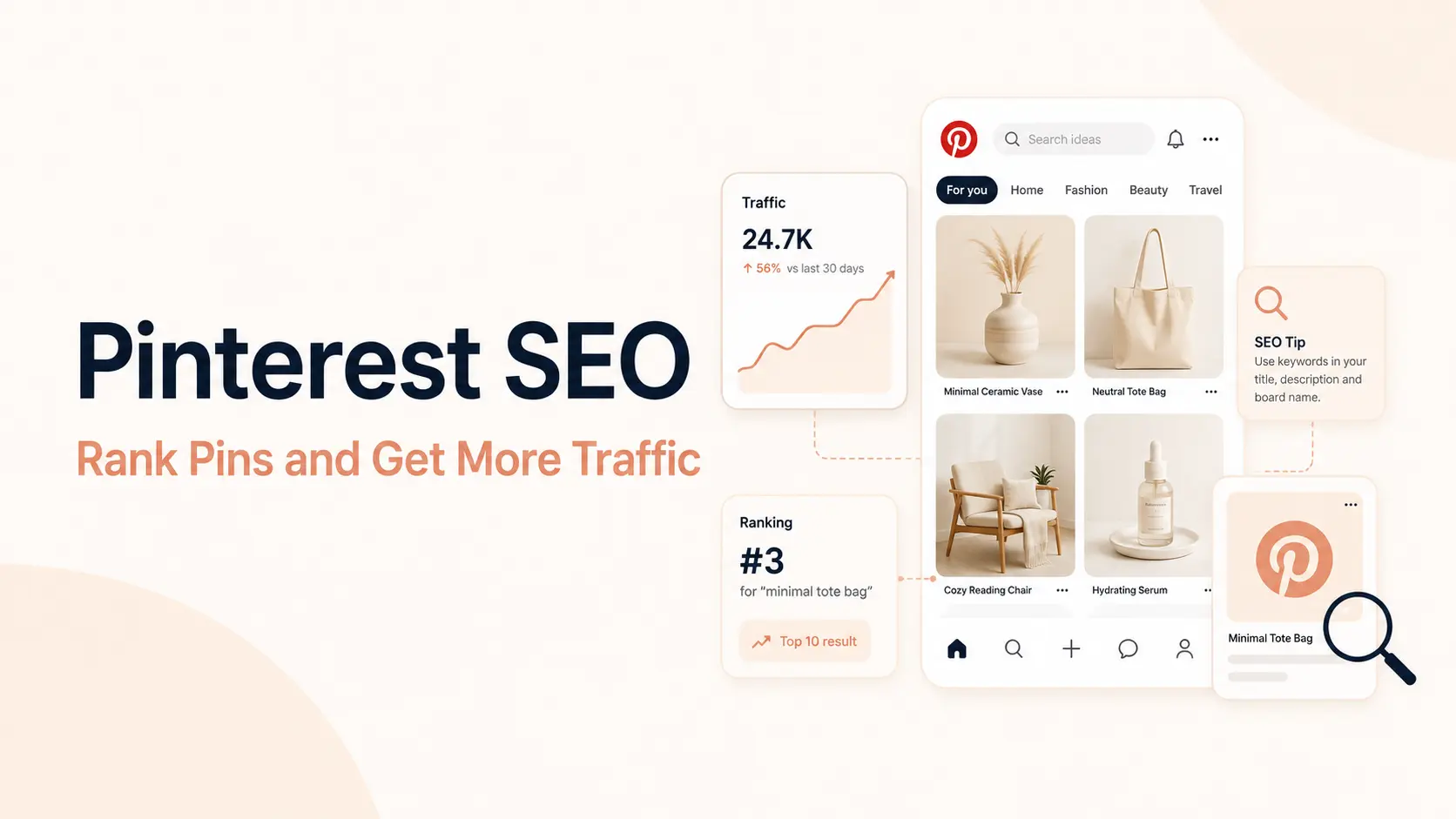 Pinterest SEO in 2026: How to Rank Pins and Get More Traffic
