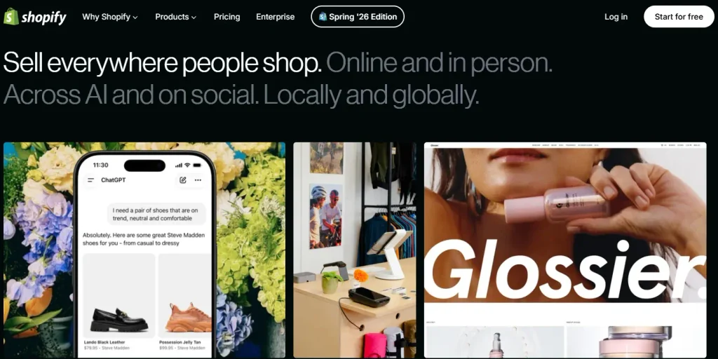 Shopify a managed commerce operating system