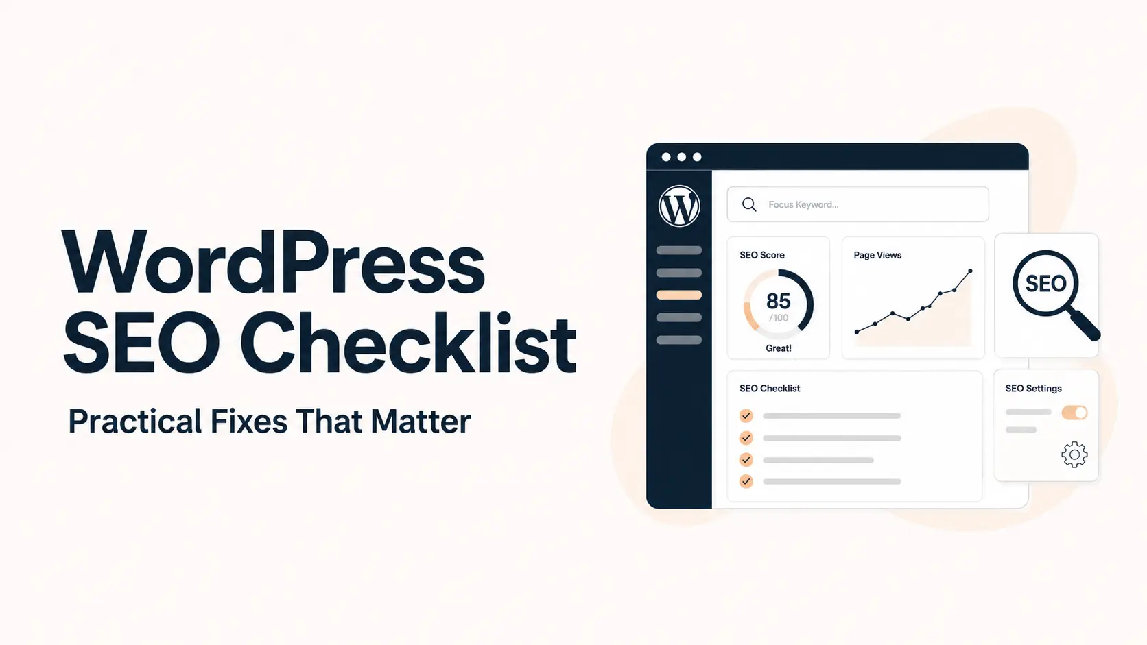 WordPress SEO Checklist: 12 Practical Fixes That Matter