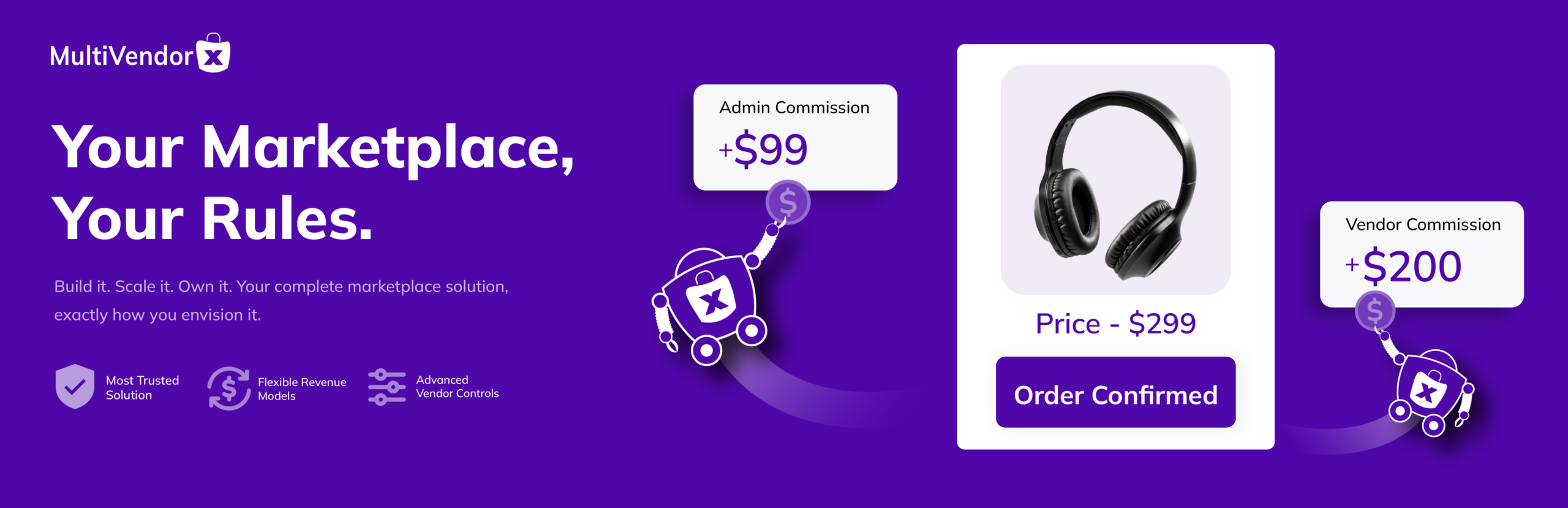 MultiVendorX WooCommerce multivendor marketplace plugin official WordPress.org banner
