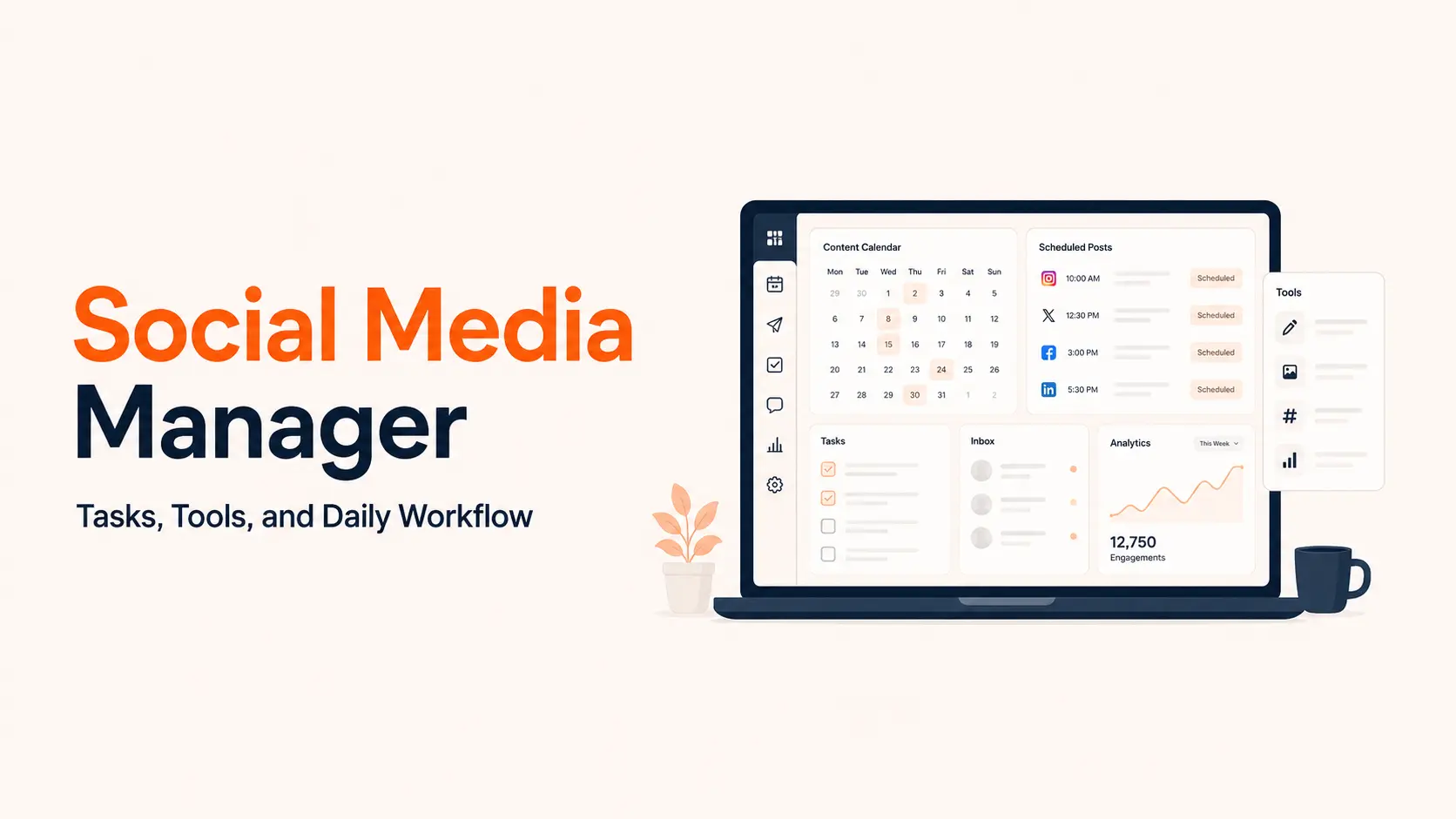What Does a Social Media Manager Do? Tasks, Tools, and Daily Workflow